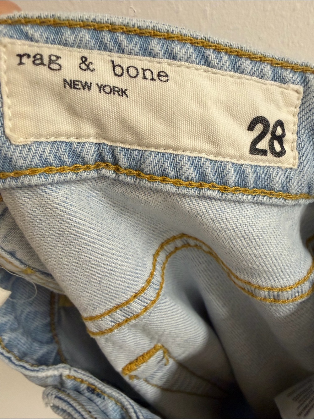 rag & bone Logan Low Rise Wide Leg Jean - Picture 4 of 5